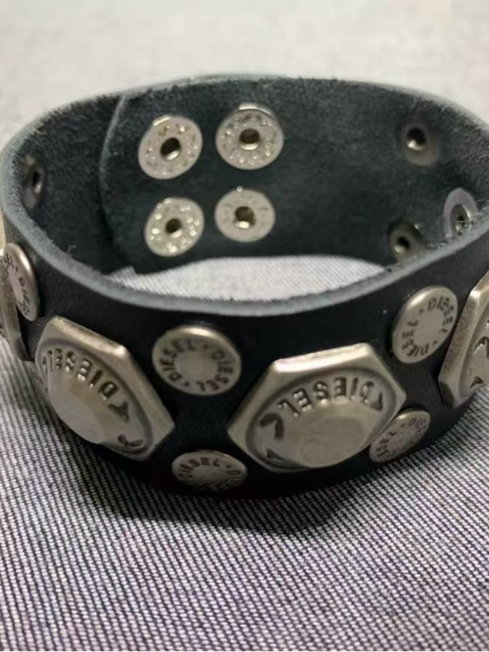 Diesel Leather Bracelet